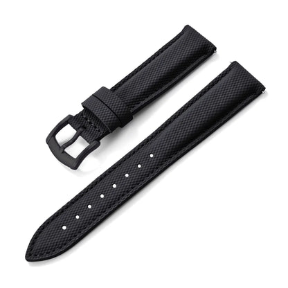 NATOBELT Sailcloth Watch Strap 18mm 19mm 20mm 22mm PVC Watch Strap Nylon Watchband Quick Release Sport Wristband Accessories