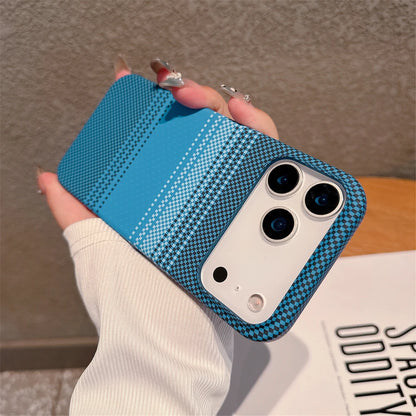 Kevlar Carbon Fibre PC Hard Case for iPhone 17 Air 16 Pro Max 15 14 Plus 13 12 11 Shockproof Camera Bumper Ultra Thin Cover