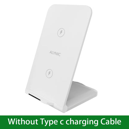 Wireless Charger Station For iPhone 15 14 13 12 11 Pro Max 11 Phone Stand Fast Charging Charger for Samsung Xiaomi Foldable