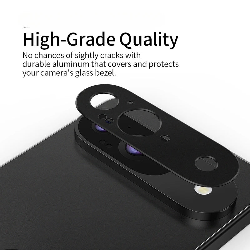 Aluminum Metal Rear Camera Lens Protector for Google Pixel 9 Pro XL Pixel9 Pixel9Pro Lens Cover Screen Protector Lens Ring Film
