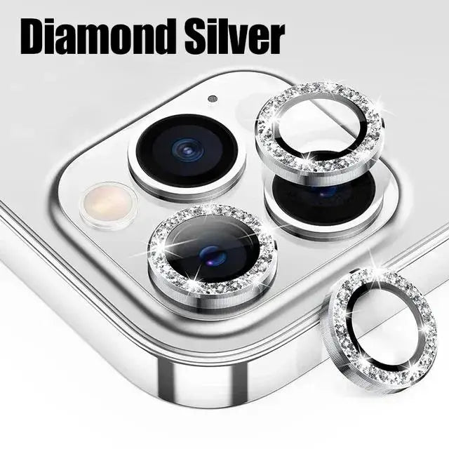 3Pcs Metal Camera Lens Protection For iPhone 16 15 14 13 Plus Pro Max Lens Glass For iPhone 15 14 PM 13 Mini Camera Ring Cover