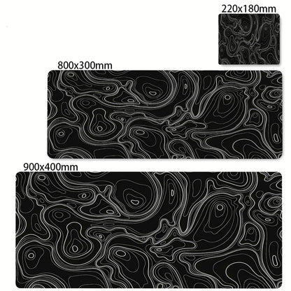 Strata Liquid Desk Mat Large Gaming Mouse Pad Non-Slip Rubber Game XXL Mouse Mat Computer Keyboard Mats Pad Big Mousepad 900x400