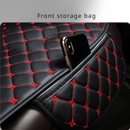 New Pu Leather Car Seat Cover Seat Back Cushion Minimalism Seat Cushion Universal Wear-resistant and Durable Four Seasons
