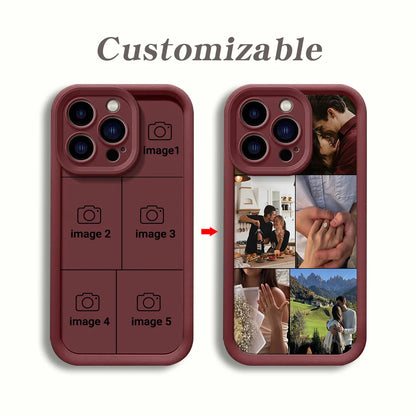 Personalized Photo Shockproof Soft TPU Phone Case For iPhone 17 Pro 16 15 14 13 12 11 Pro Max SE 2022 Plus16e X XR 7 8 17 Cover