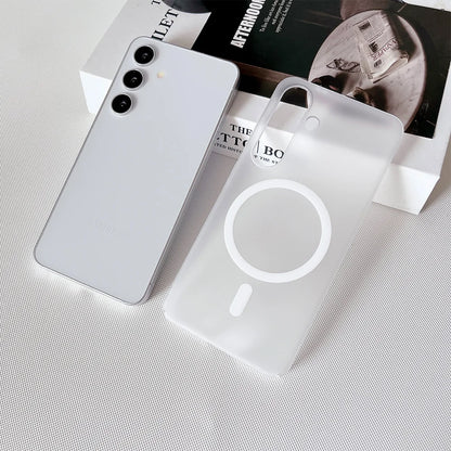 Case for Samsung S26 Ultra S25 S24 A57 A56 A55 A37 5G A36 A17 A16 Magnetic Wireless Charging Shockproof Ultra Thin Cover