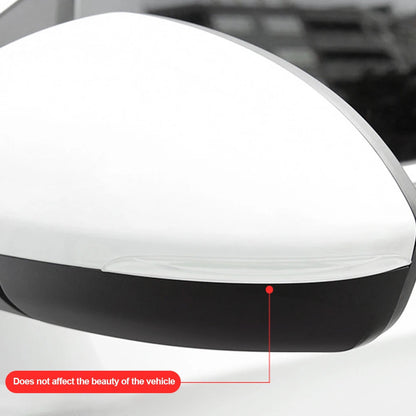 4PCS / Set Universal Scrape Guard Bumper Guards Car Door Edge Protector Rearview Mirror Protection Sticker Protective Strip