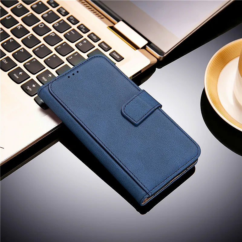 Flip Book Holster Case For Redmi 15 Phone Cover Leather Etui Redmi 15 Case Global Version Xiaomi Case Redmi 15 4G 5G Redmi15 Bag