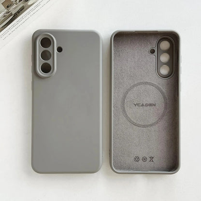 Original Liquid Silicone Magnetic Case For Samsung Galaxy S26 S25 S24 S 26 Ultra Plus S26Ultra Cases Wireless Charge Soft Cover