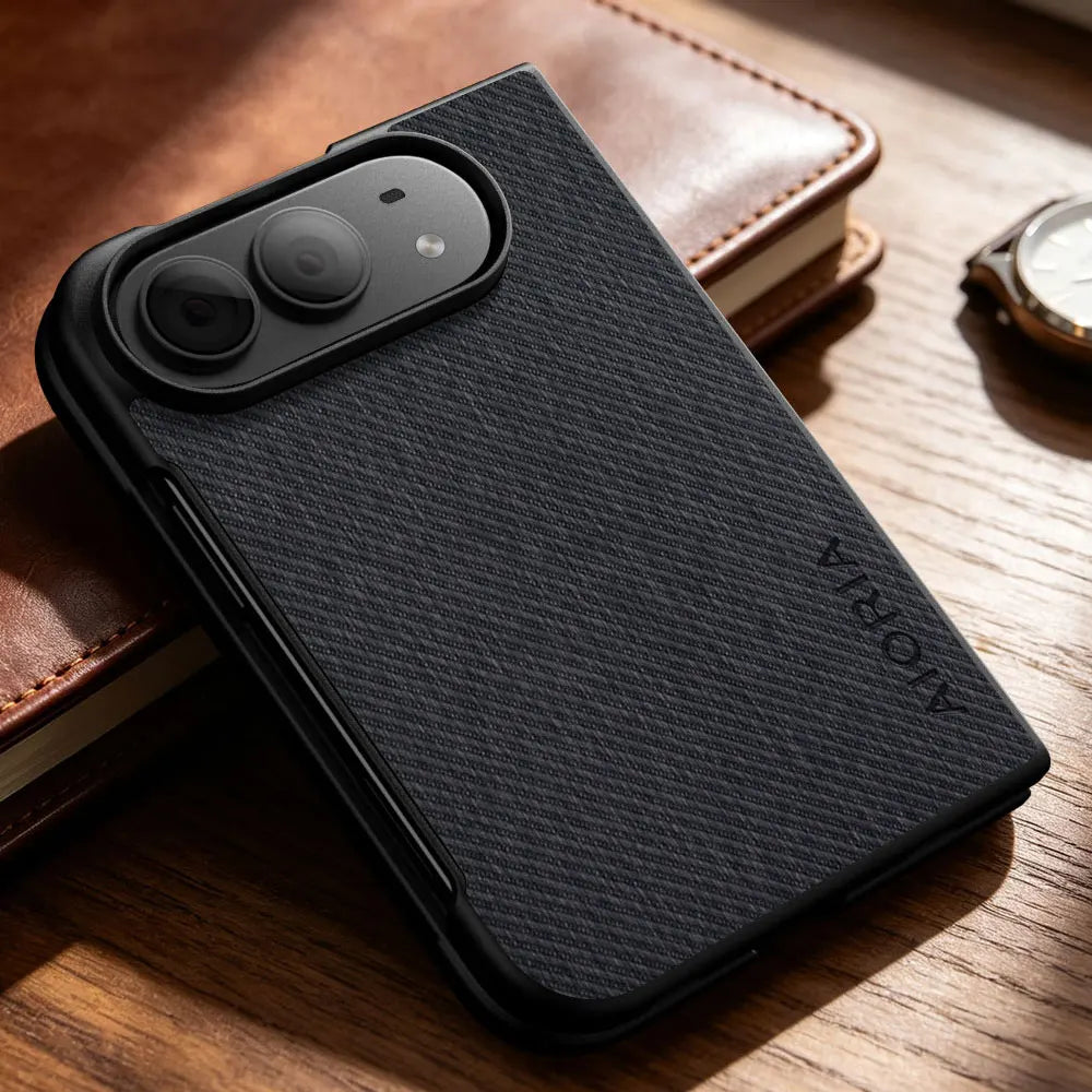 Case for iPhone Duo Ultra Fold coque Luxury Vintage cloth pattern leather Skin Phone cover funda for iphone duo case