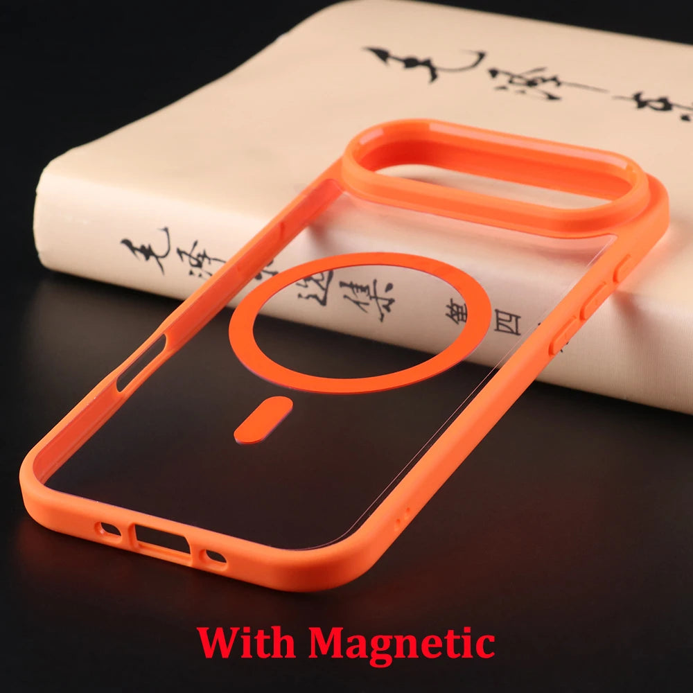 UGOjP For iPhone 17 Air Case Men Women Anti-drop Transparent Phone Case Shockproof TPU Frame Clear Thin Protective Back Cover