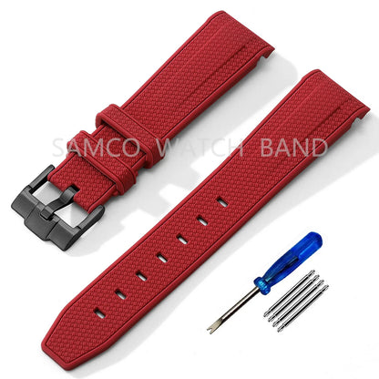 Silicone Strap for MoonSwatch Watch 20mm Rubber Replacement Band for Omega X Swatch Speedmaster Watch Bands