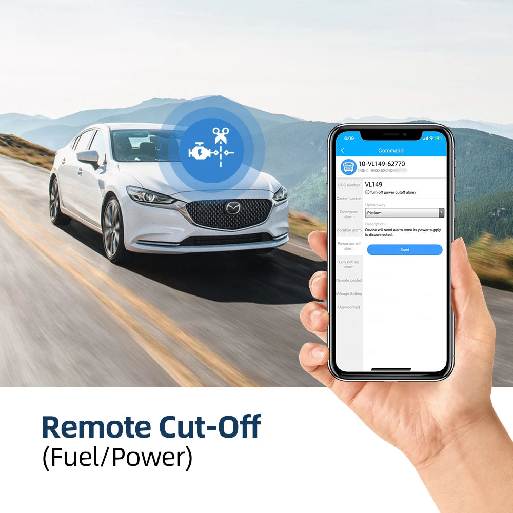 Jimi VL149 4G Mini GPS Tracker With Real-time Tracking Smart Alerts Remote Cut-Off Motorcyc Locator For Vehicle Fleet Management