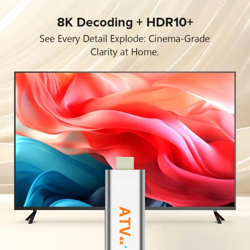 Q15 Android 16 TV Stick H313 Max Memory 256GB Voice Remote Support 2.4G 5G Wifi BT5.4 Quad Core Home Theater Smart Media Player