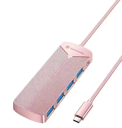 Yottamaster 5Gbps 4-in-1 USB3.0 Hub USB HUB Adapter Expansion Dock Ultra-Slim OTG Adapter Type C For PC iOS Computer Accessorie