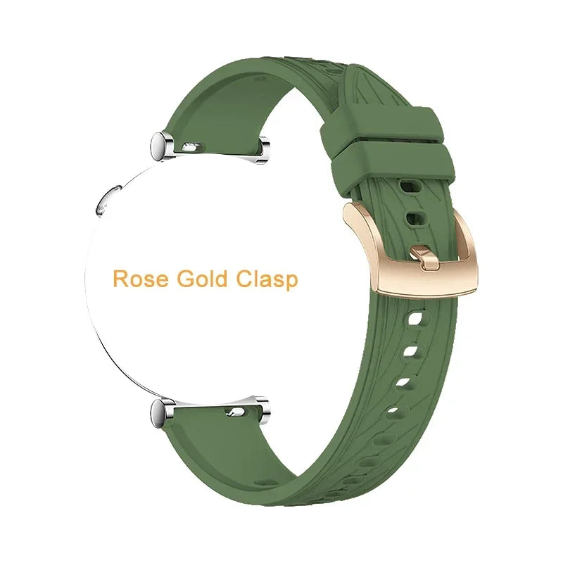 18mm Band for Xiaomi S4 41mm Sport Breathable Adjustable Band for Xiaomi S4 41mm Men Women Rubber Accessroeis Watch Strap
