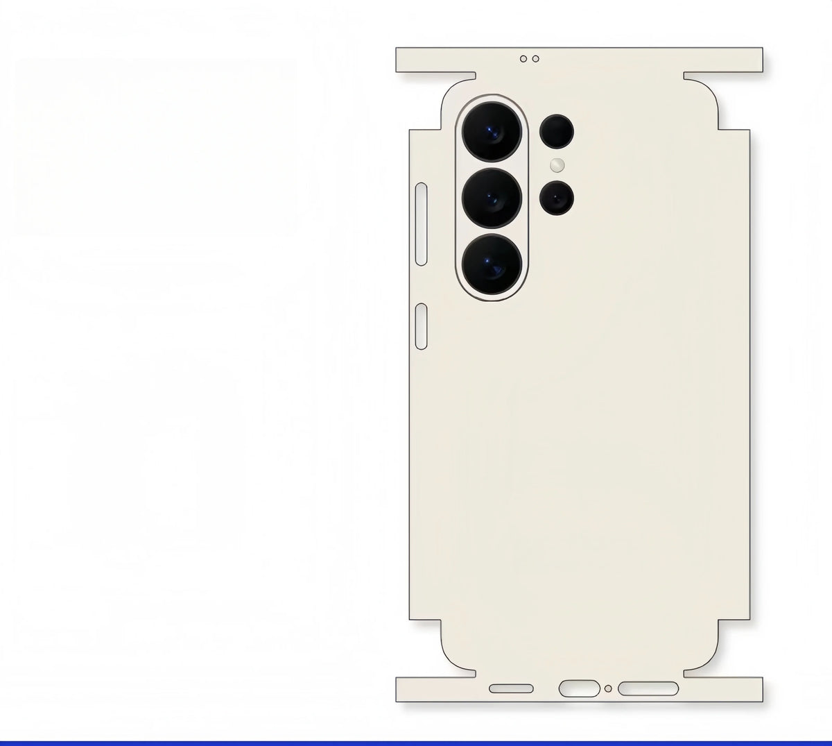 Color Decal Skin for Samsung Galaxy S26 S25Ultra Plus S23 S24Ultra Back Screen Protector Cover Wrap Stones Sticker