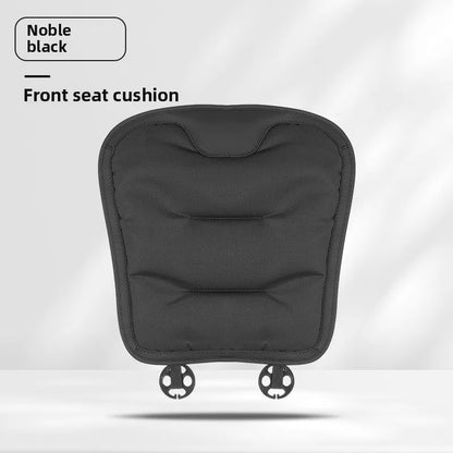 Universal Perforated Nappa Leather Car Seat Cover Luxury Sedan SUV Breathable Comfortable Cloud Cotton Cushions Car Seat Cover