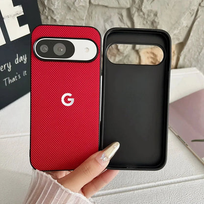 NEW Ultra Thin Premium Woven Nylon Pattern Phone Case For Google Pixel 11 10 9 Pro XL 8 7 6 Pro 10A 9A 8A 7A 6A Shockproof Cover