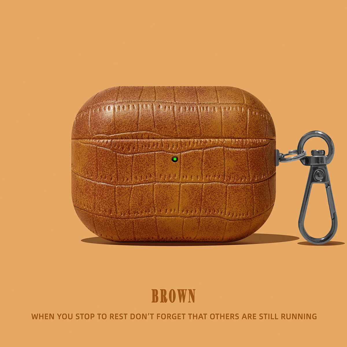 Crocodile Leather Pattern Headphone Case For Airpods 1 2 3 4 AirPods Pro 2 3 Bluetooth Case Plain PC Hard Earphone Cover ﻿