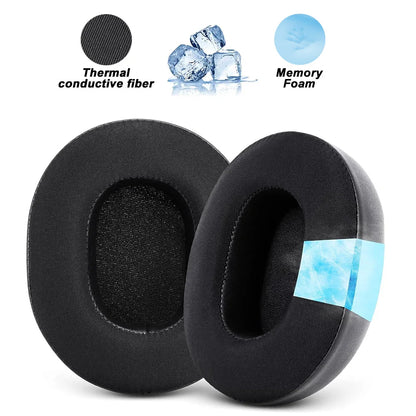 Earphone pads For Skullcandy Crusher Hesh Evo Crusher 360 Hesh 3 Wireless replacement  Earpads Mesh cloth Memory Covers Sponge