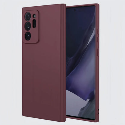 Fashion Solid Colour Shockproof Protective Liquid Silicone Phone Case For Samsung  Galaxy Note 20 Ultra/Note20/Note10+ /Note 10