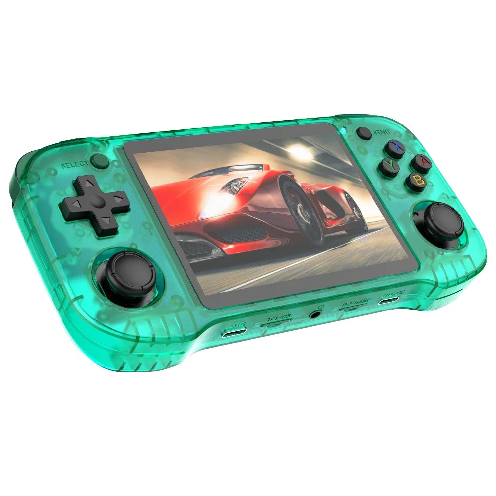 R46H Retro Handheld Game Console Linux System 4.2Inch IPS Portable Pocket Player 128G 29K Games Video Gaming Kids Gifts R36S MAX