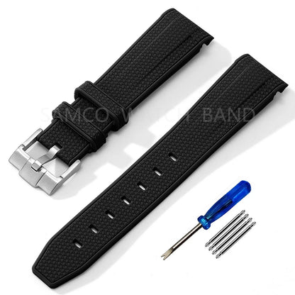 Silicone Strap for MoonSwatch Watch 20mm Rubber Replacement Band for Omega X Swatch Speedmaster Watch Bands