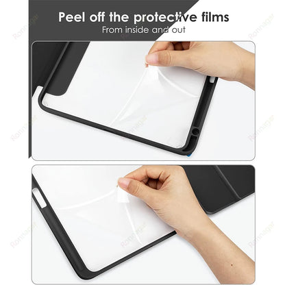 Smart Case for iPad A16 A19 12th 11th Gen 2026 2025 2024 Air11 13 M4 M3 Air 8 7 6 Air 5 4 Pro11 13 M4 M5 M2 10th 9 8 7 10.2 10.5