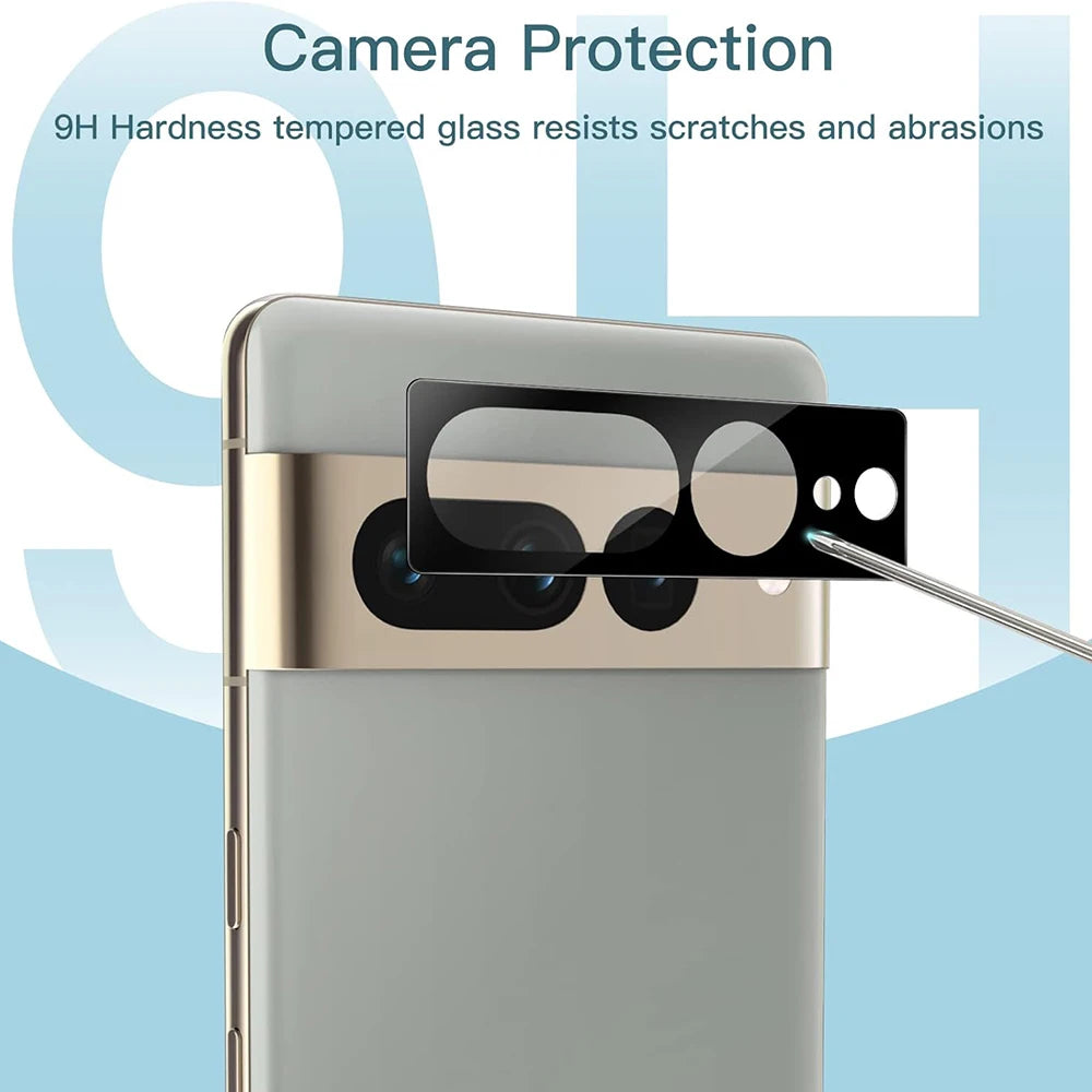 3PCS Camera Glass For Google Pixel 7 Pro Pixel7 Pro Case Friendly Camera Lens Protector Tempered Glass For Google Pixel 7 Pro