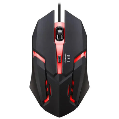 USB RGB Breathing Light Effect Gaming Mouse Wired Mouse Mice Professional Optical Wired Mouse For Computer Laptop PC Home Office