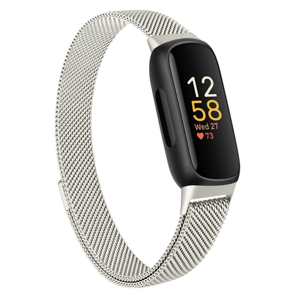 Metal Magnetic Loop Strap For Fitbit Inspire 3 Band Stainless Steel Watchband Bracelet For Fitbit Inspire 3 Strap Wristband