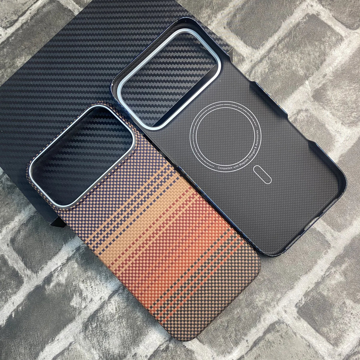 100% Kevlar Aramid Carbon Fiber Case For iPhone 18 17 Pro Max 18Pro With Magsafe Luxury Cover Magnetic Ultra-Thin Back Case
