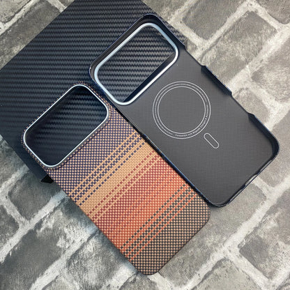 100% Kevlar Aramid Carbon Fiber Case For iPhone 18 17 Pro Max 18Pro With Magsafe Luxury Cover Magnetic Ultra-Thin Back Case