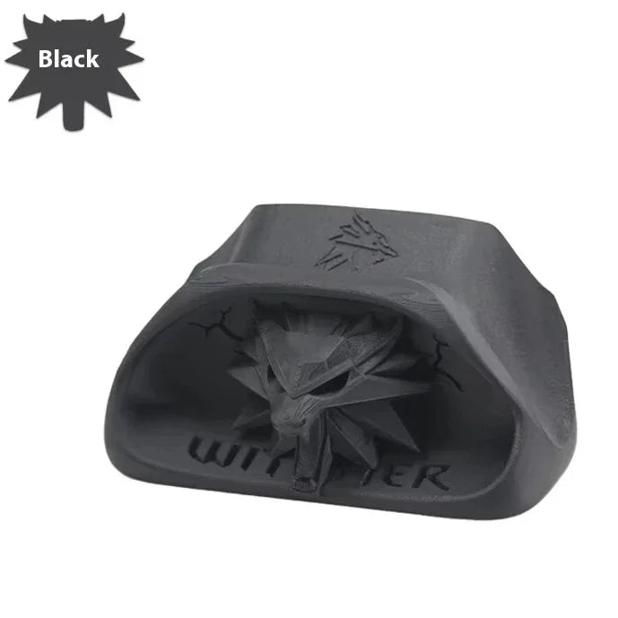Wolf Head Badge Game Controller Base Bracket for Xbox Gamepad Gaming Peripherals Computer Accessories Desktop Storage Organizer