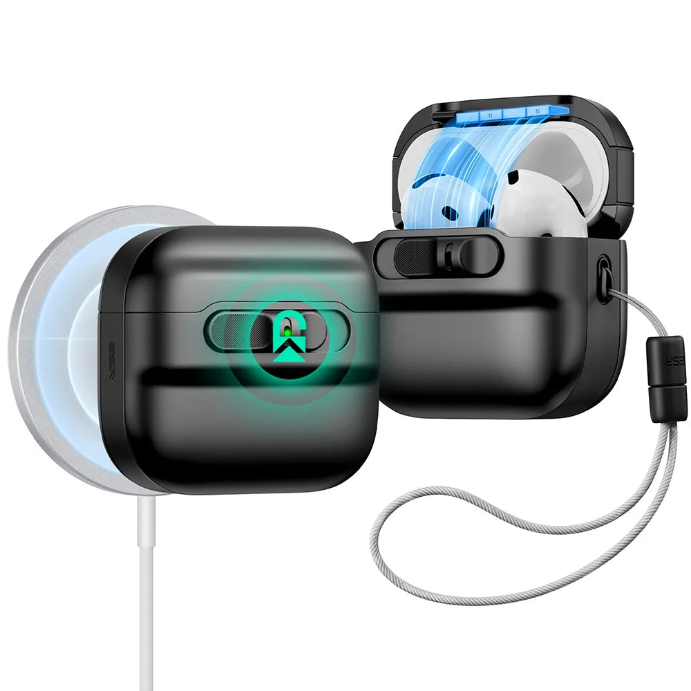 ESR for AirPods 5 Case (2026)&AirPods 4 Case (2024)Powerful Drop Protection Earphone Cover Compatible with AirPods 4/5 Gen