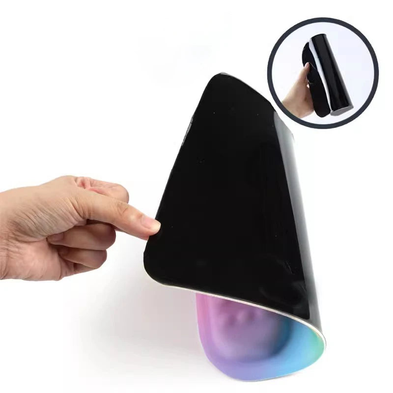 Keyboard Wrist Rest Pad Set Soft Memory Foam Mouse Pad Wrist Support Cushion Pain Relief Ergonomic Computer Mousepad for Office