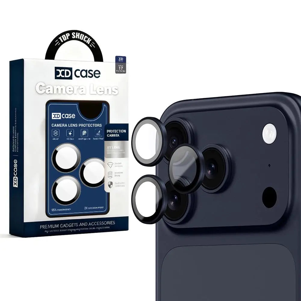 XDcase AF + AR Hawkeye Camera Lens Protector For iPhone 17 Pro Max / 17 Pro Lens Protective Film with Alignment Tool