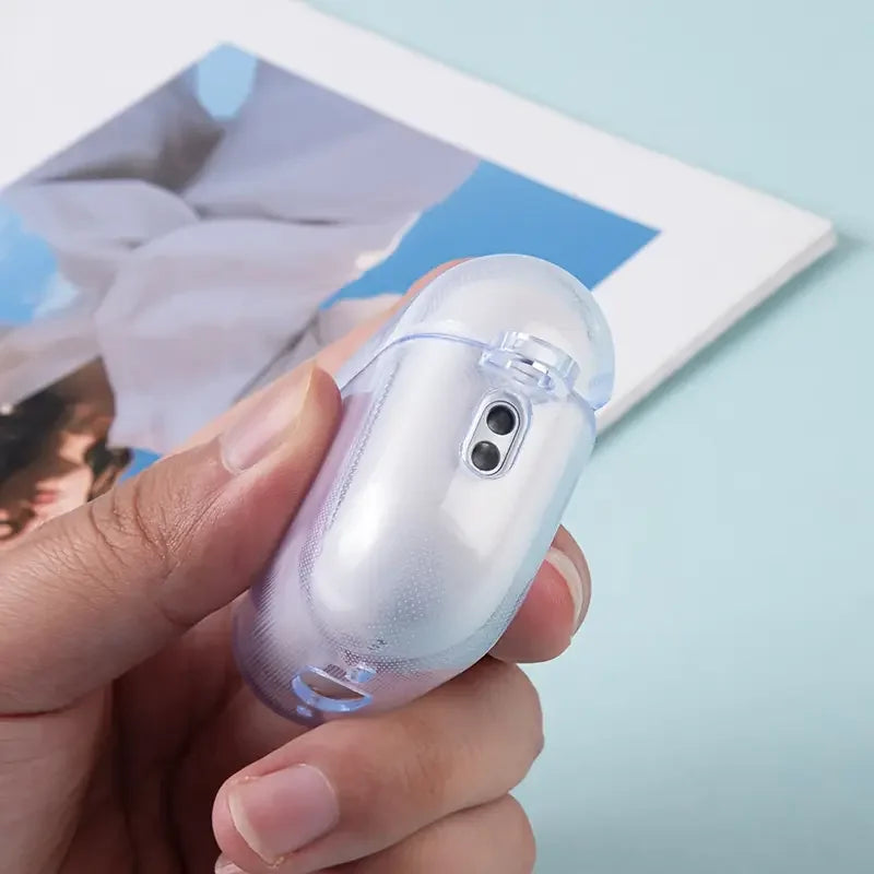 Transparent Earphone Case For Airpods Pro 3 2025 Soft Clear TPU Cover For Airpods 4 2024 Shockproof Case For Airpods 1 2 3 2021