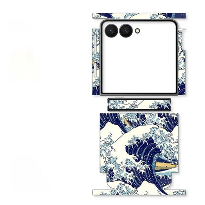 Skin For Samsung Galaxy Z Flip 7 6 5 4 2 Back Film Sticker Full Cover Protective Decal Wrap Side Frame Back Screen Protector
