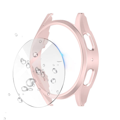 Glass+Case for Samsung Galaxy Watch 7 40mm/44mm Screen Protector Tempered Glass&Hard PC Protective Bumper Cover Accessories Set