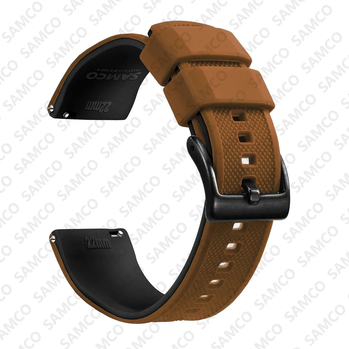 Quick Release Rubber Watch Strap Silicone Watch Band 18mm 20mm 22mm  Huawei ,Samsung Galaxy, Garmin, Watch Replacement Watchband