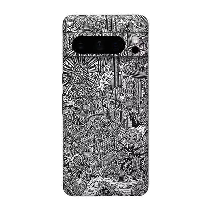 Decal Skin Wrap  for Google Pixel 10 9 8 7 Pro 6 6pro Back Screen Protector Film Cover Case Macaroon Wrap Matte Sticker