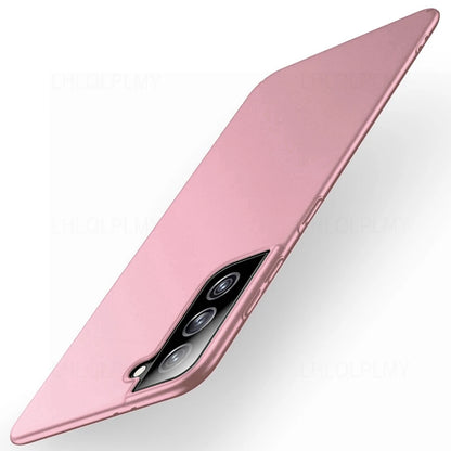 luxury Matte Back Ultra Thin Case For Samsung Galaxy S8 S9 S10 S20 S21 FE 5G S22 Plus S10e Note 8 9 10 Lite 20 Hard Cover Shell