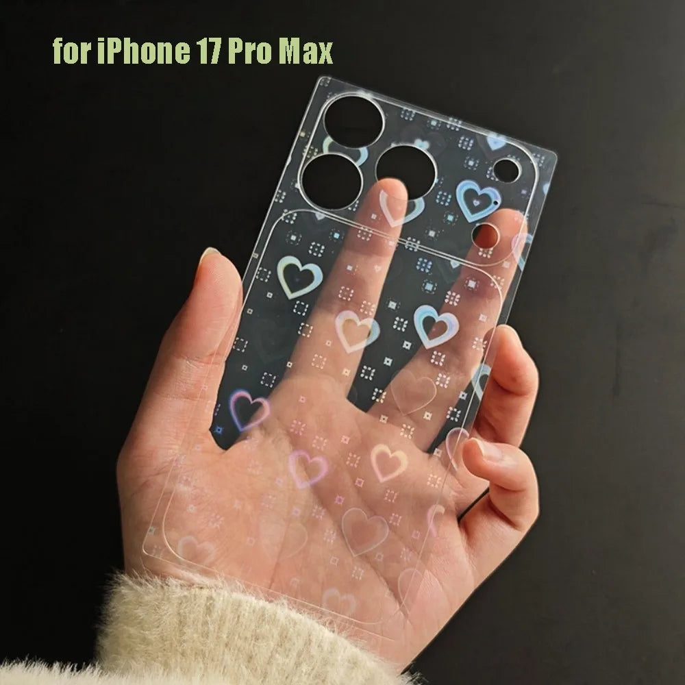 Full Cover Lens Protective Film HD Clear Anti Scratch Back Screen Protector Anti-Shatter Clear for iPhone 17 Pro Max 17Pro