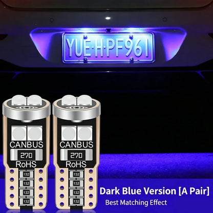 Universal modified license plate light, trunk light car LED rear license plate light, t10 ultra bright small bulb car tail light