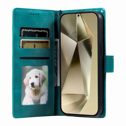 S26 S25 S24 S23 S22 S21 S20 Ultra S10 S9 S8 Plus FE Case For Samsung Galaxy Note 20 10 9 8 Leather Wallet Phone Cover