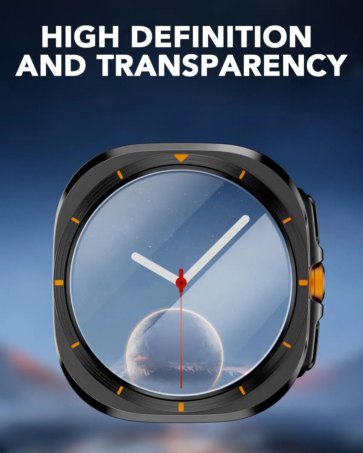 Tempered Glass For Samsung Galaxy Watch Ultra 2 47mm Accessories HD Clear Film galaxy watch 9/8/8 classic 44/40 Screen Protector