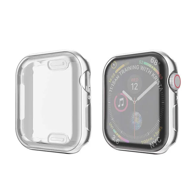 Cover For Apple Watch Ultra 3 2 1 49mm TPU Full Screen Protector Case iWatch Series 9 8 7 6 5 4 SE 45mm 41mm 44mm 40mm 42mm 38mm