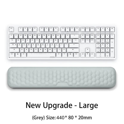 Keyboard Mouse Wrist Rest Pad Memory Foam Hand Rest Support Support Ergonomic Wrist Cushion Pad Memory Foam For Notebook Laptops
