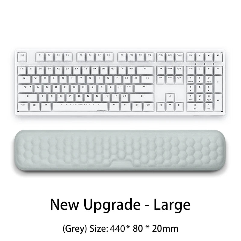 Keyboard Mouse Wrist Rest Pad Memory Foam Hand Rest Support Support Ergonomic Wrist Cushion Pad Memory Foam For Notebook Laptops